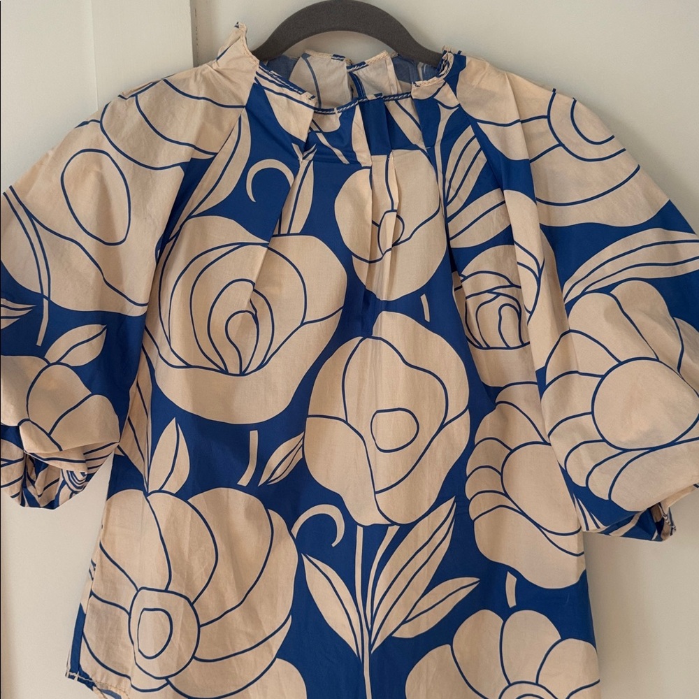 Tuckernuck Odeeh Floral Cotton Top Size 34 - Picture 2 of 9
